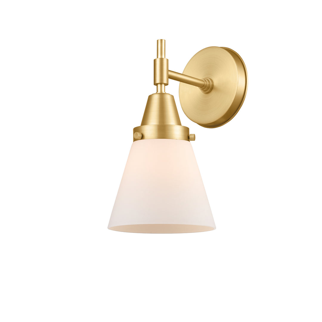 Innovations Caden 447-1W-SG-G61-LED Wall Sconce Light - Satin Gold