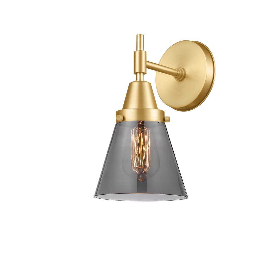 Innovations Caden 447-1W-SG-G63-LED Wall Sconce Light - Satin Gold