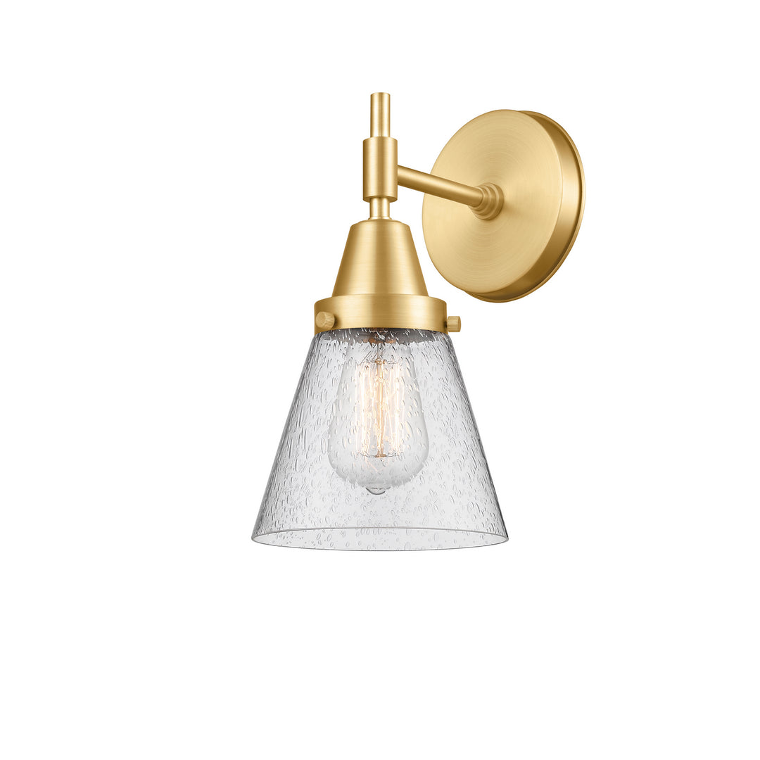 Innovations Caden 447-1W-SG-G64 Wall Sconce Light - Satin Gold
