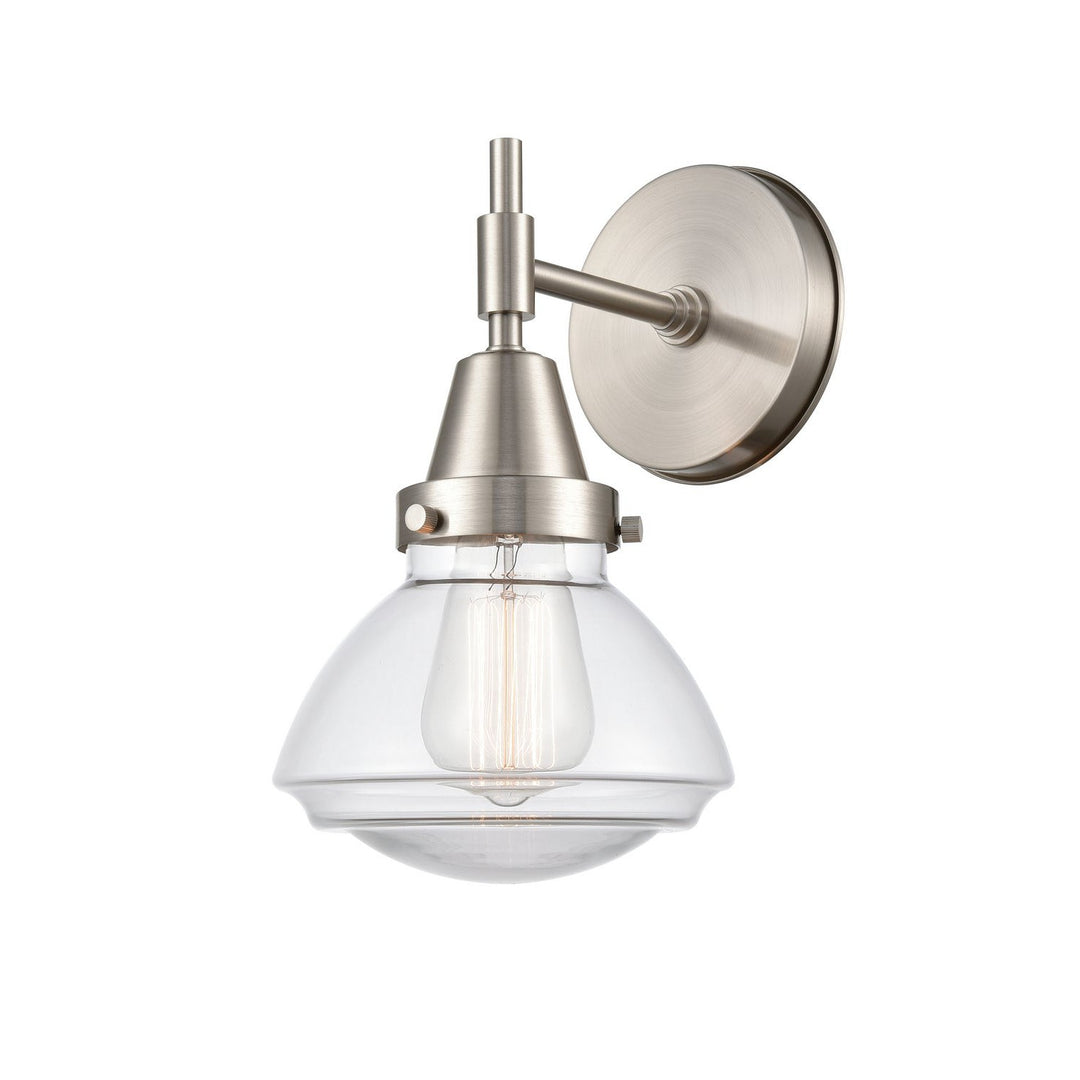 Innovations Caden 447-1W-SN-G322 Wall Sconce Light - Satin Nickel