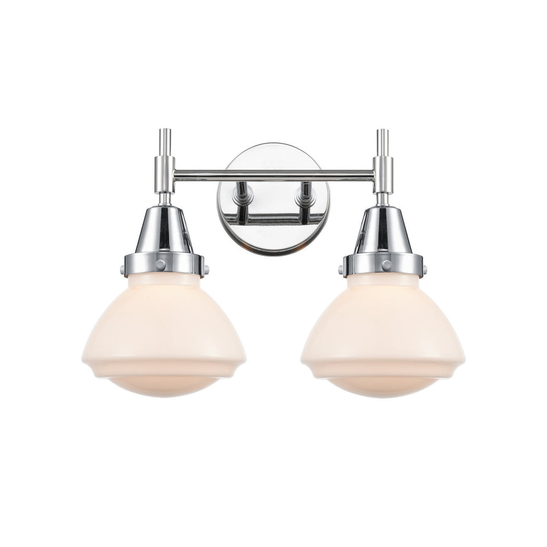 Innovations Caden 447-2W-PC-G321 Bath Vanity Light 16 in. wide - Polished Chrome