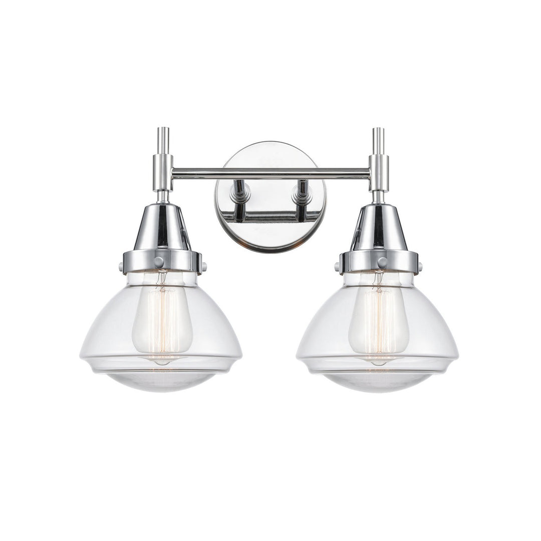 Innovations Caden 447-2W-PC-G322-LED Bath Vanity Light 16 in. wide - Polished Chrome