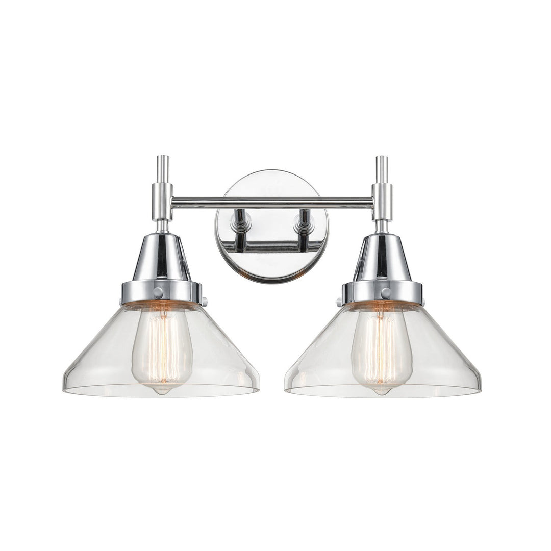 Innovations Caden 447-2W-PC-G4472 Bath Vanity Light 17 in. wide - Polished Chrome