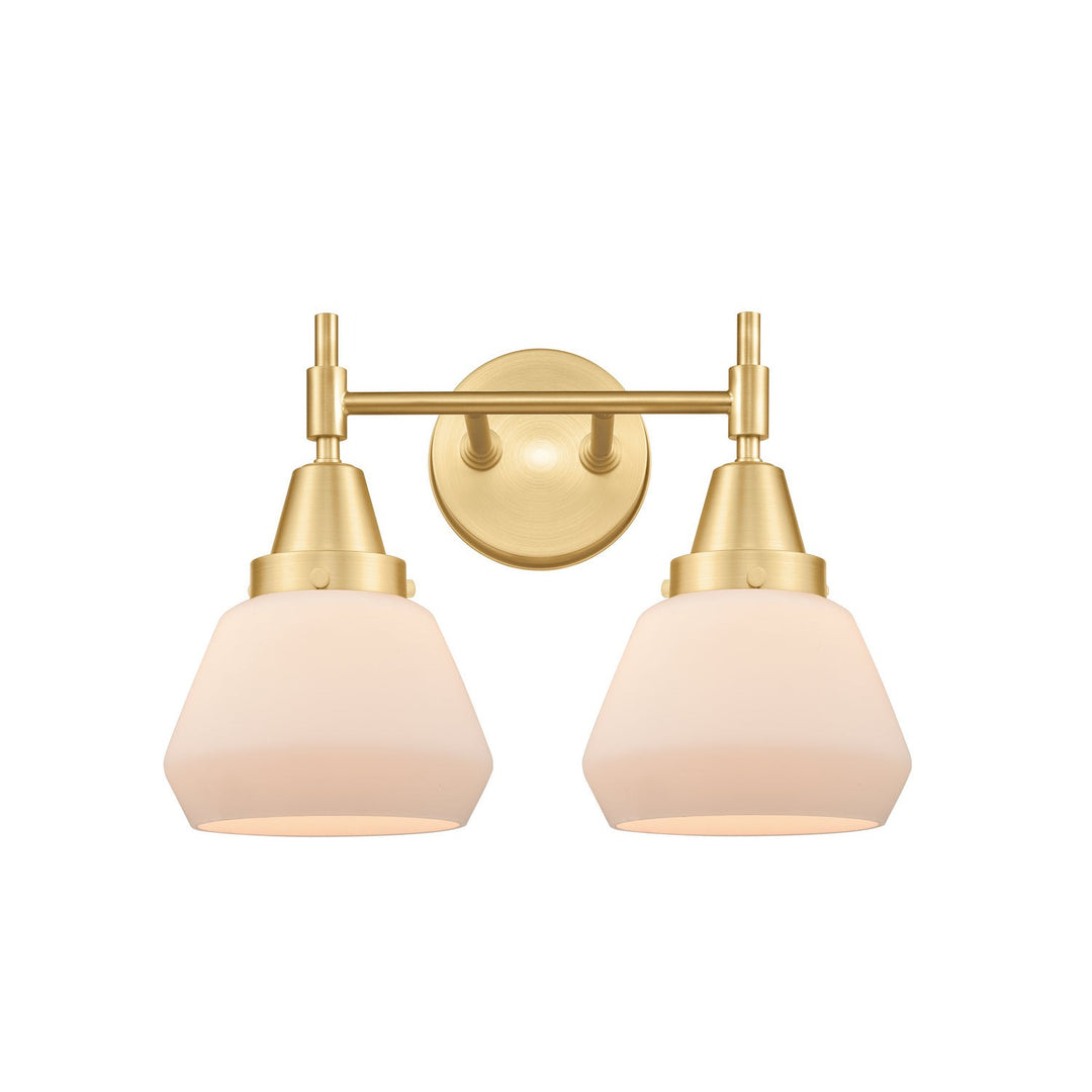 Innovations Caden 447-2W-SG-G171 Bath Vanity Light 16 in. wide - Satin Gold