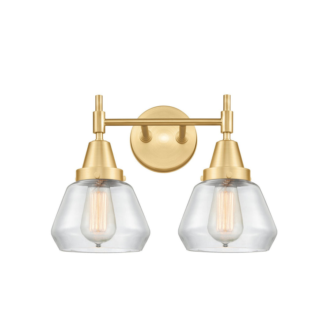 Innovations Caden 447-2W-SG-G172 Bath Vanity Light 16 in. wide - Satin Gold