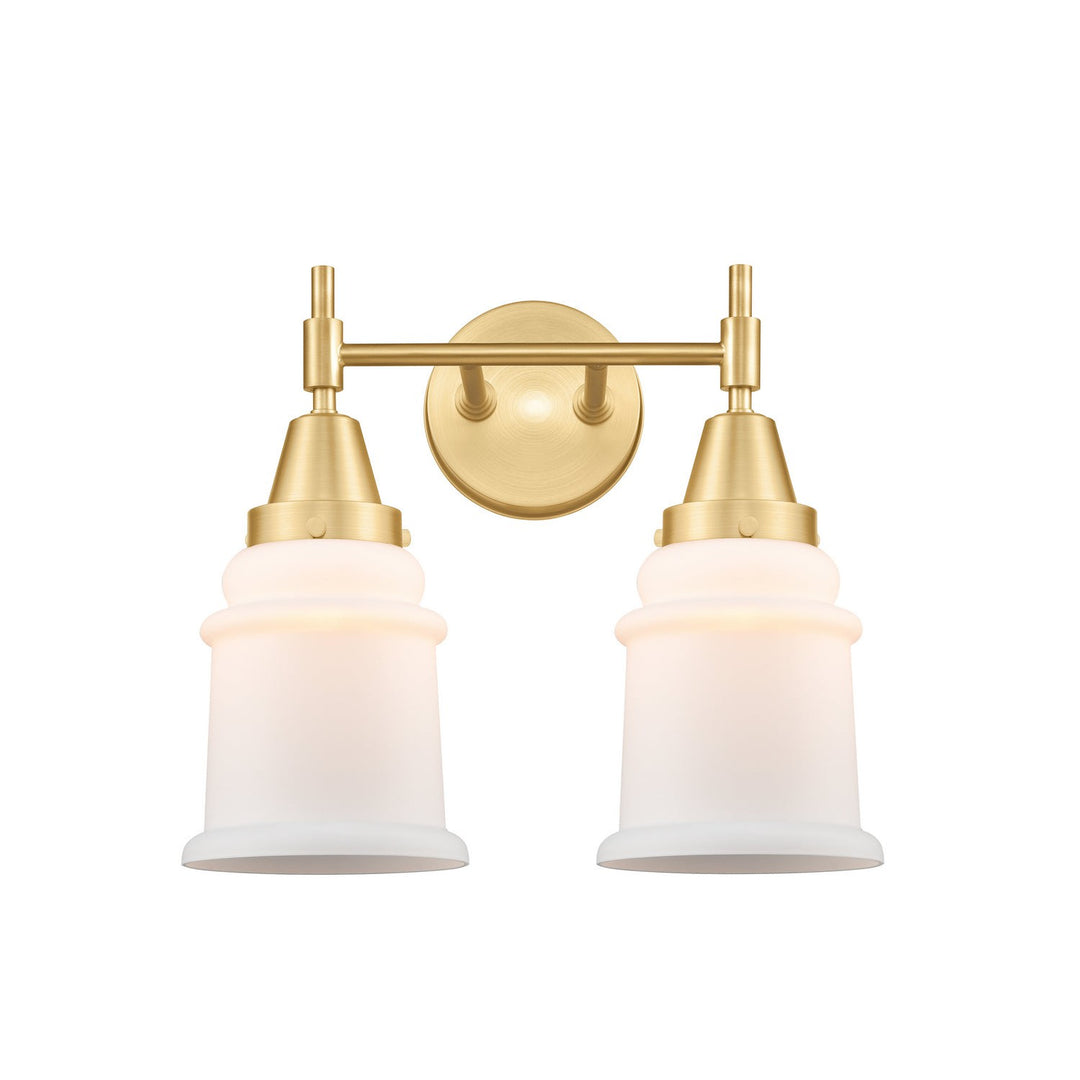 Innovations Caden 447-2W-SG-G181 Bath Vanity Light 15 in. wide - Satin Gold