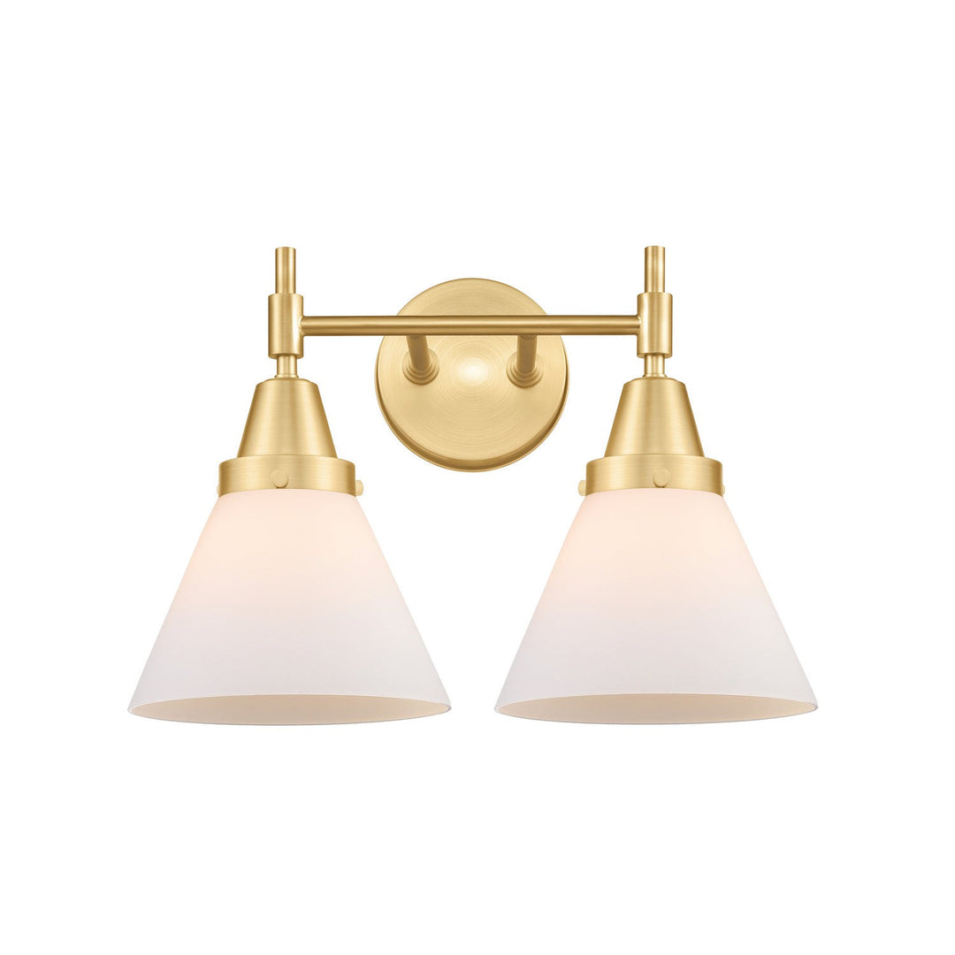 Innovations Caden 447-2W-SG-G41 Bath Vanity Light 17 in. wide - Satin Gold