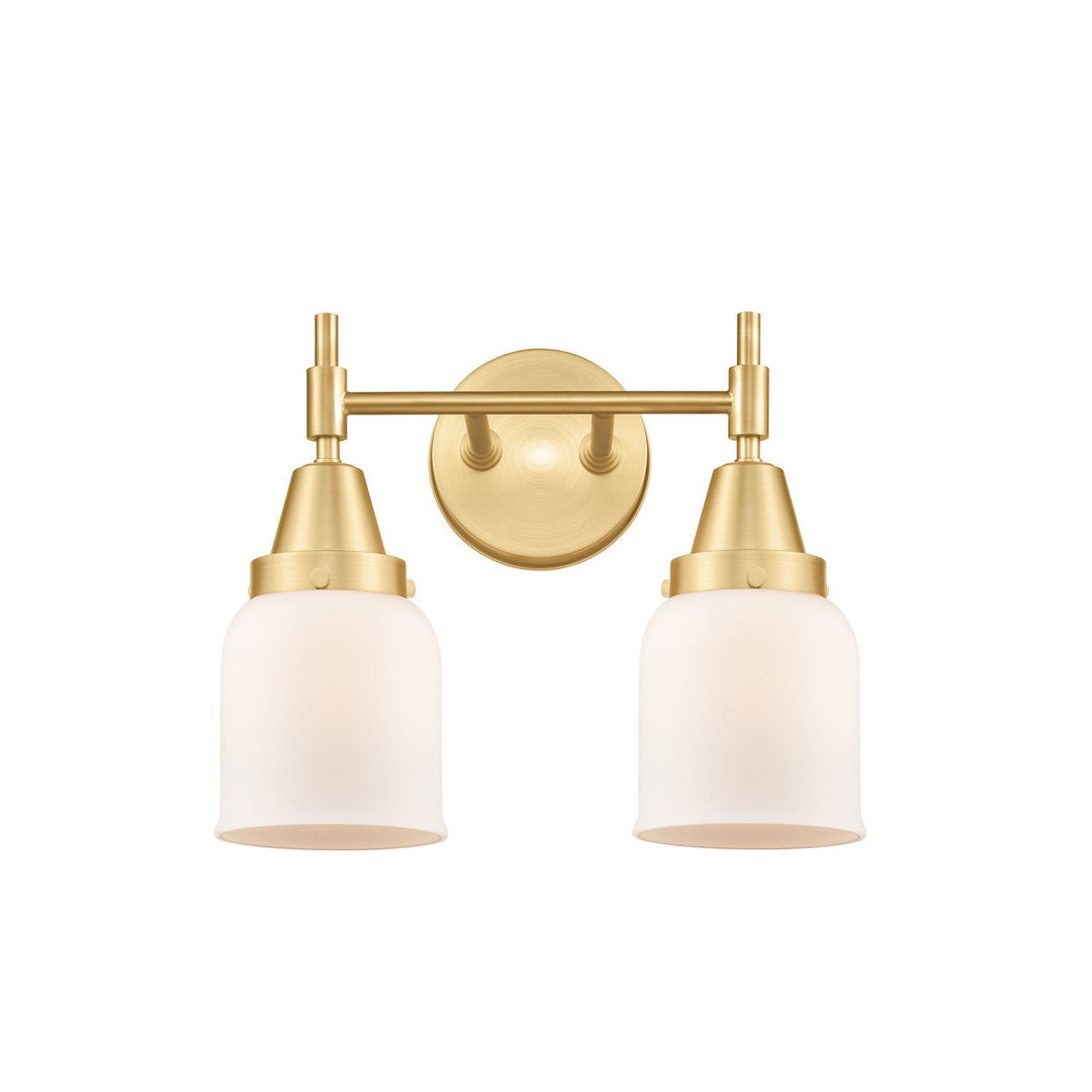 Innovations Caden 447-2W-SG-G51 Bath Vanity Light 14 in. wide - Satin Gold