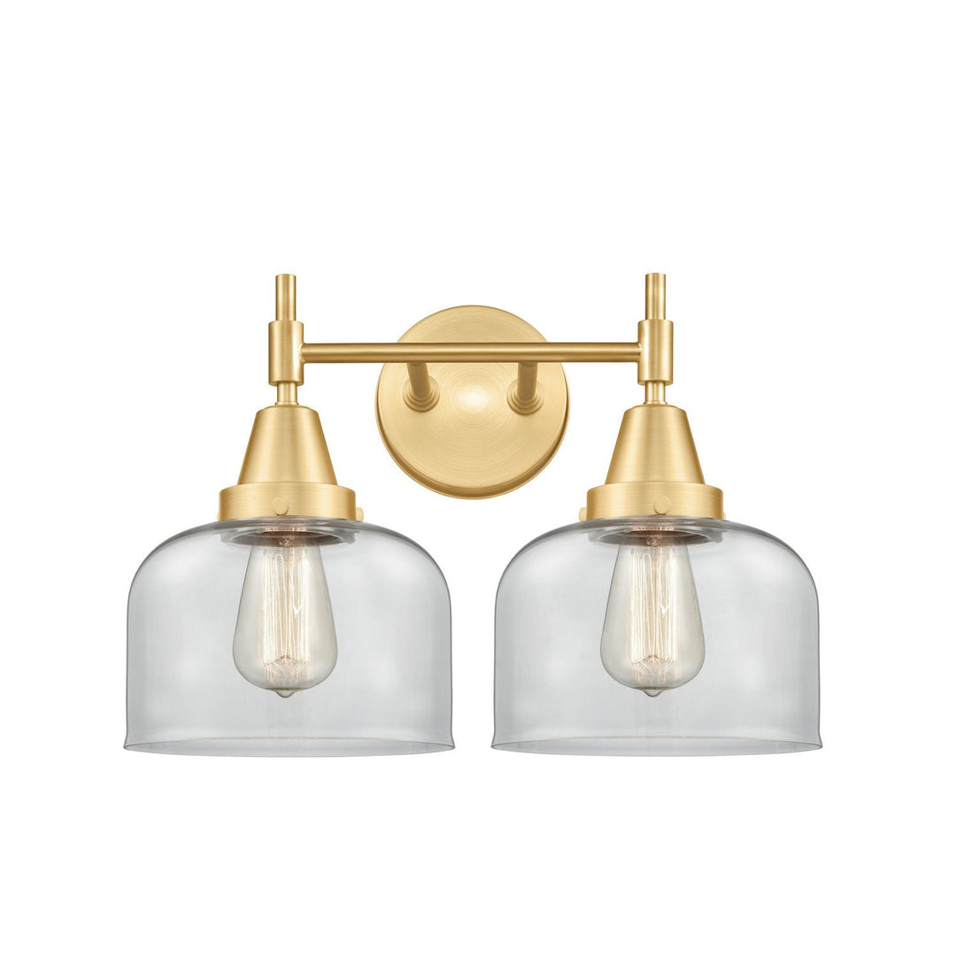 Innovations Caden 447-2W-SG-G72 Bath Vanity Light 17 in. wide - Satin Gold