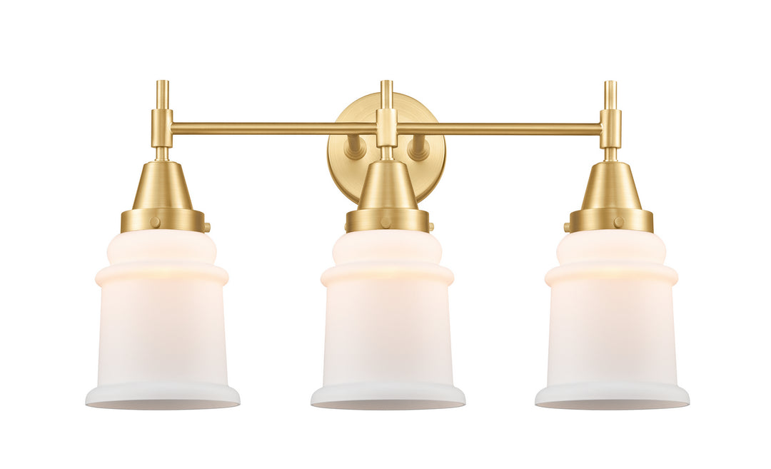 Innovations Caden 447-3W-SG-G181 Bath Vanity Light 24 in. wide - Satin Gold