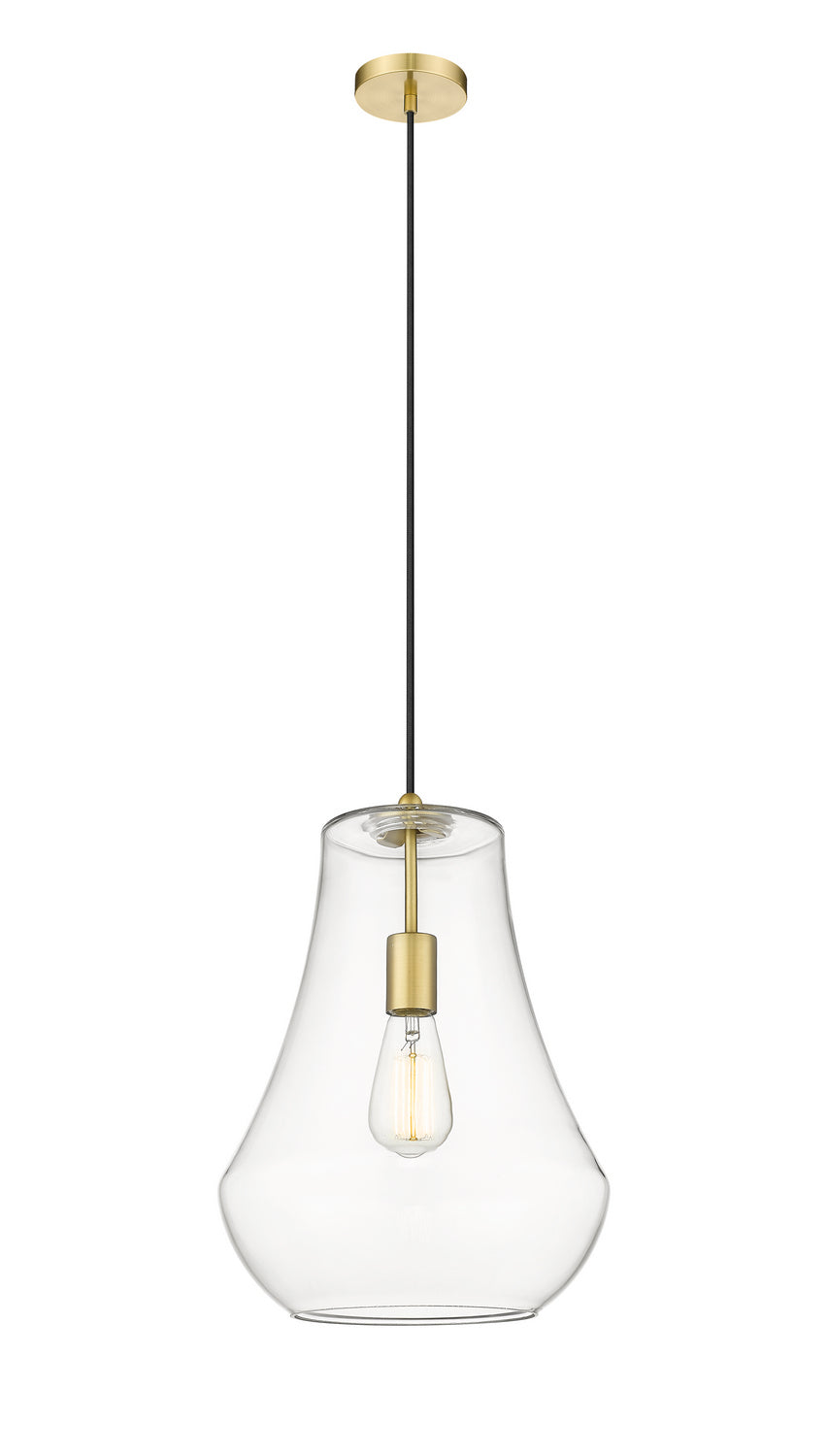 Innovations Fairfield 491-1P-SG-G572-12-LED Pendant Light - Satin Gold