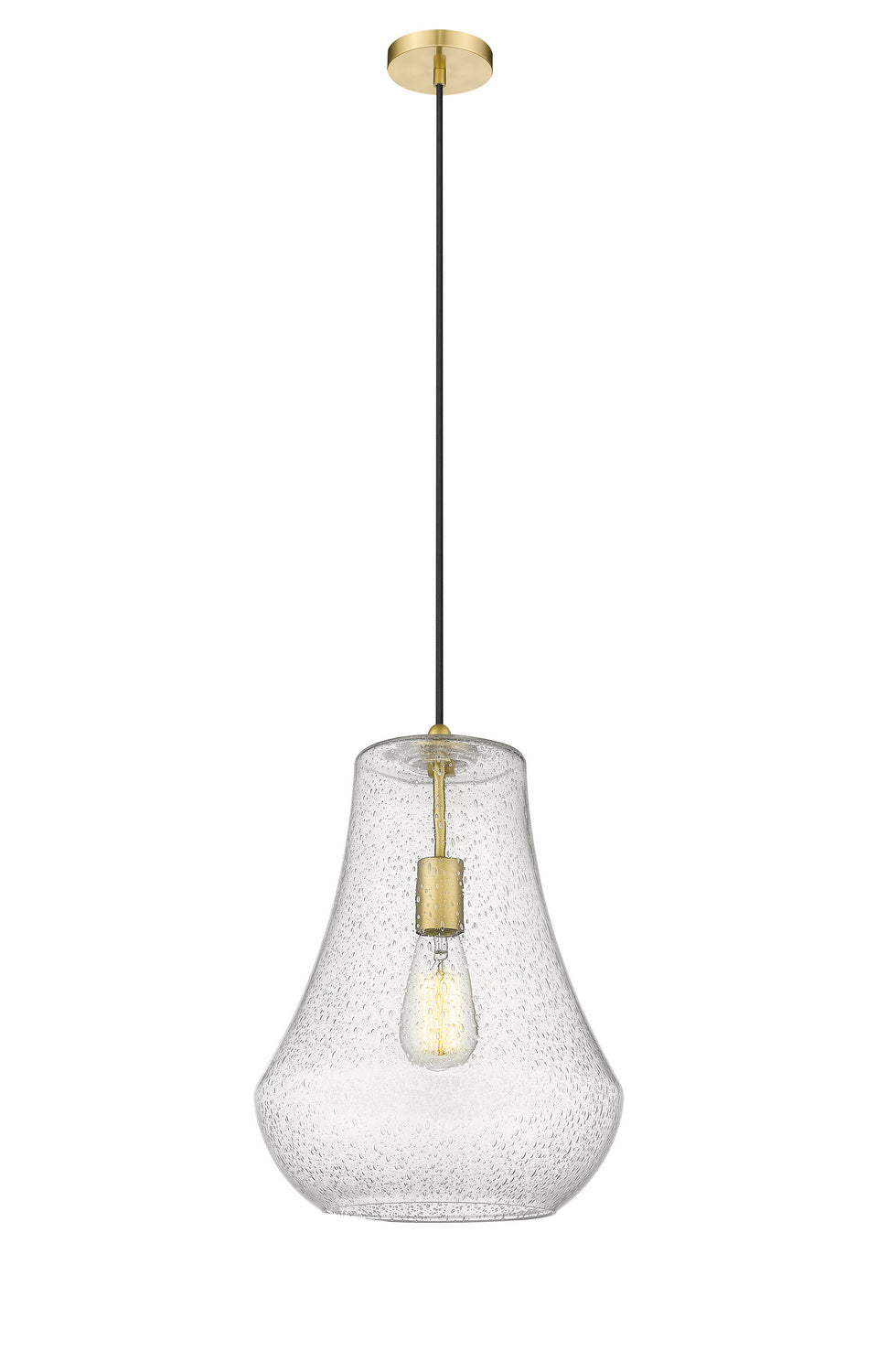 Innovations Fairfield 491-1P-SG-G574-12 Pendant Light - Satin Gold