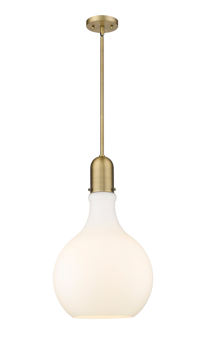 Innovations Auralume 492-1S-BB-G581-14 Pendant Light - Brushed Brass