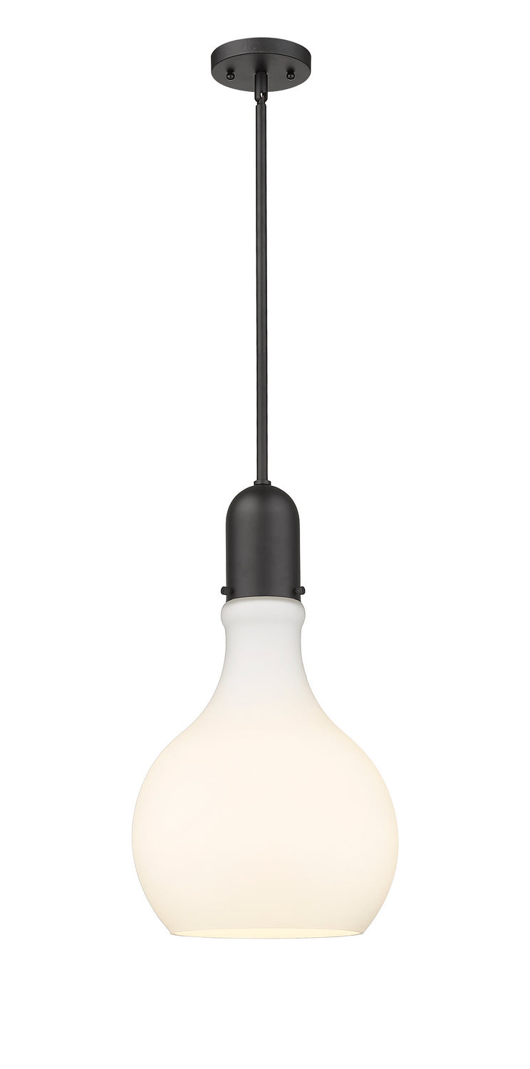 Innovations Auralume 492-1S-BK-G581-12-LED Pendant Light - Matte Black