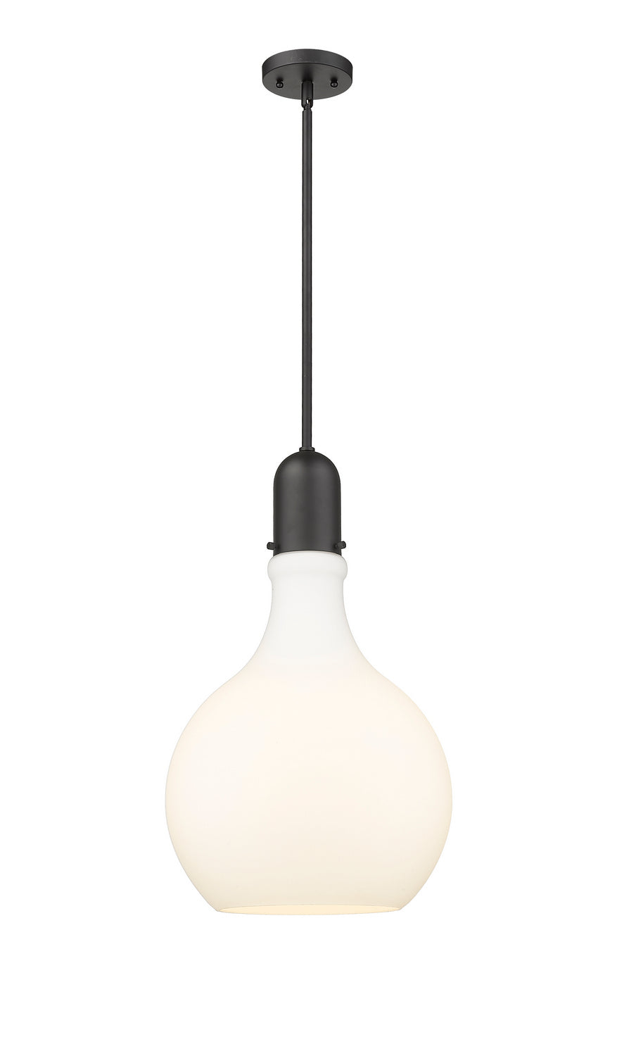 Innovations Auralume 492-1S-BK-G581-14-LED Pendant Light - Matte Black