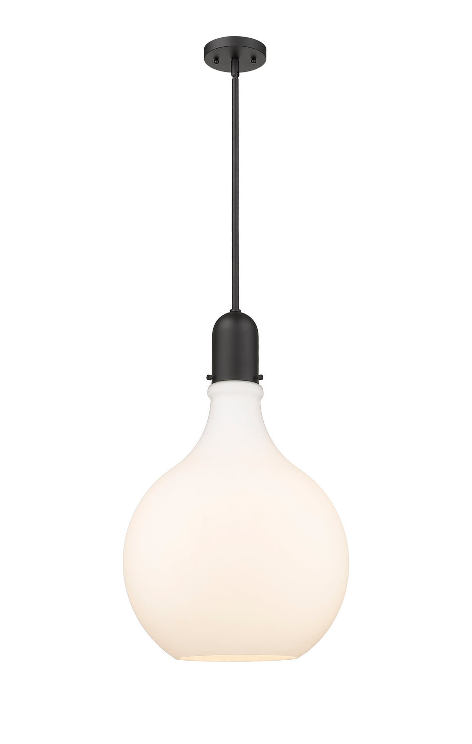 Innovations Auralume 492-1S-BK-G581-16-LED Pendant Light - Matte Black
