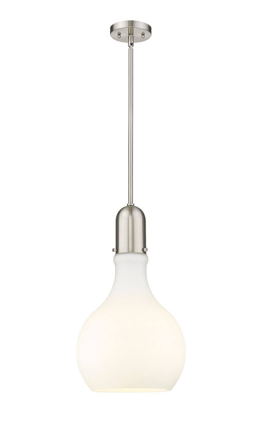 Innovations Auralume 492-1S-SN-G581-12-LED Pendant Light - Brushed Satin Nickel