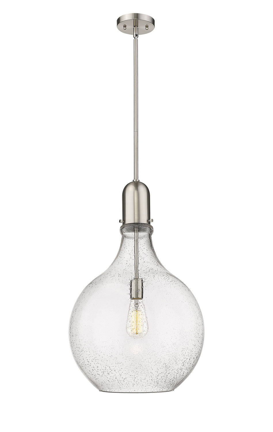 Innovations Auralume 492-1S-SN-G584-16-LED Pendant Light - Brushed Satin Nickel