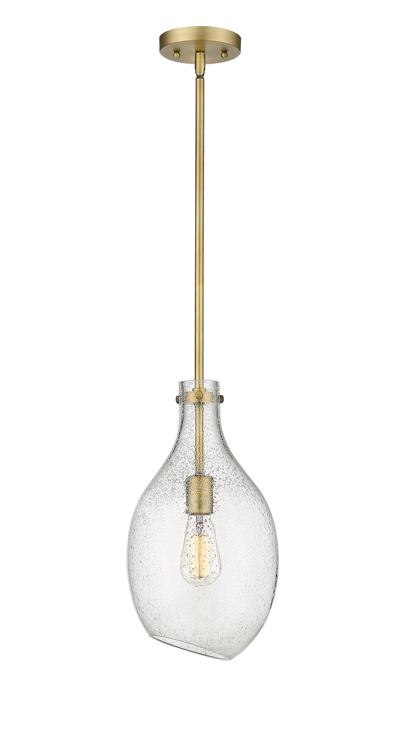Innovations Norwalk 493-1S-BB-G554-9-LED Pendant Light - Brushed Brass