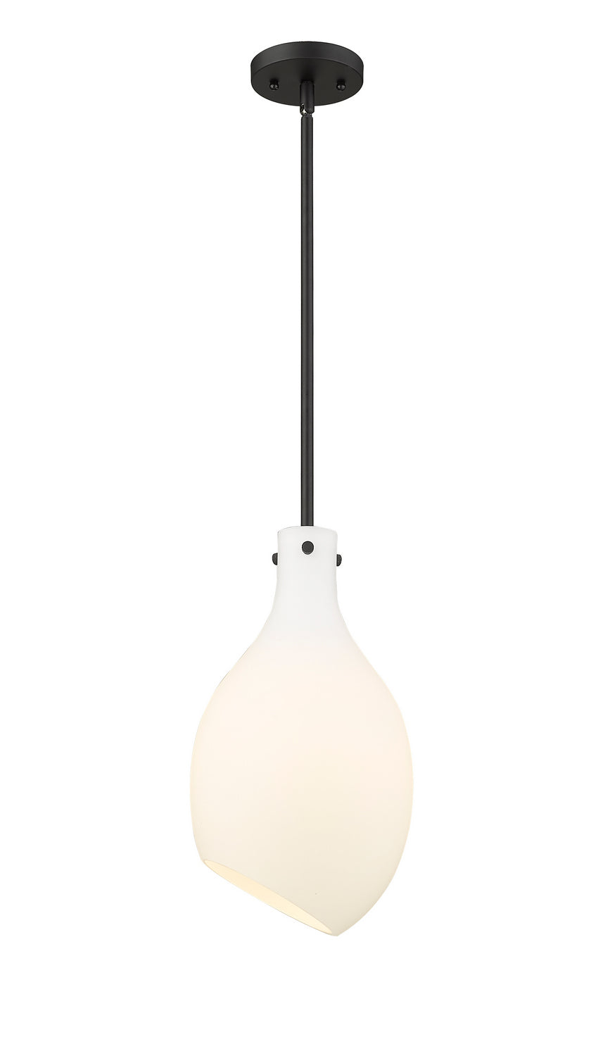 Innovations Norwalk 493-1S-BK-G551-9-LED Pendant Light - Matte Black