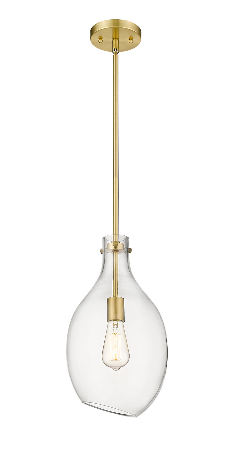 Innovations Norwalk 493-1S-SG-G552-9-LED Pendant Light - Satin Gold