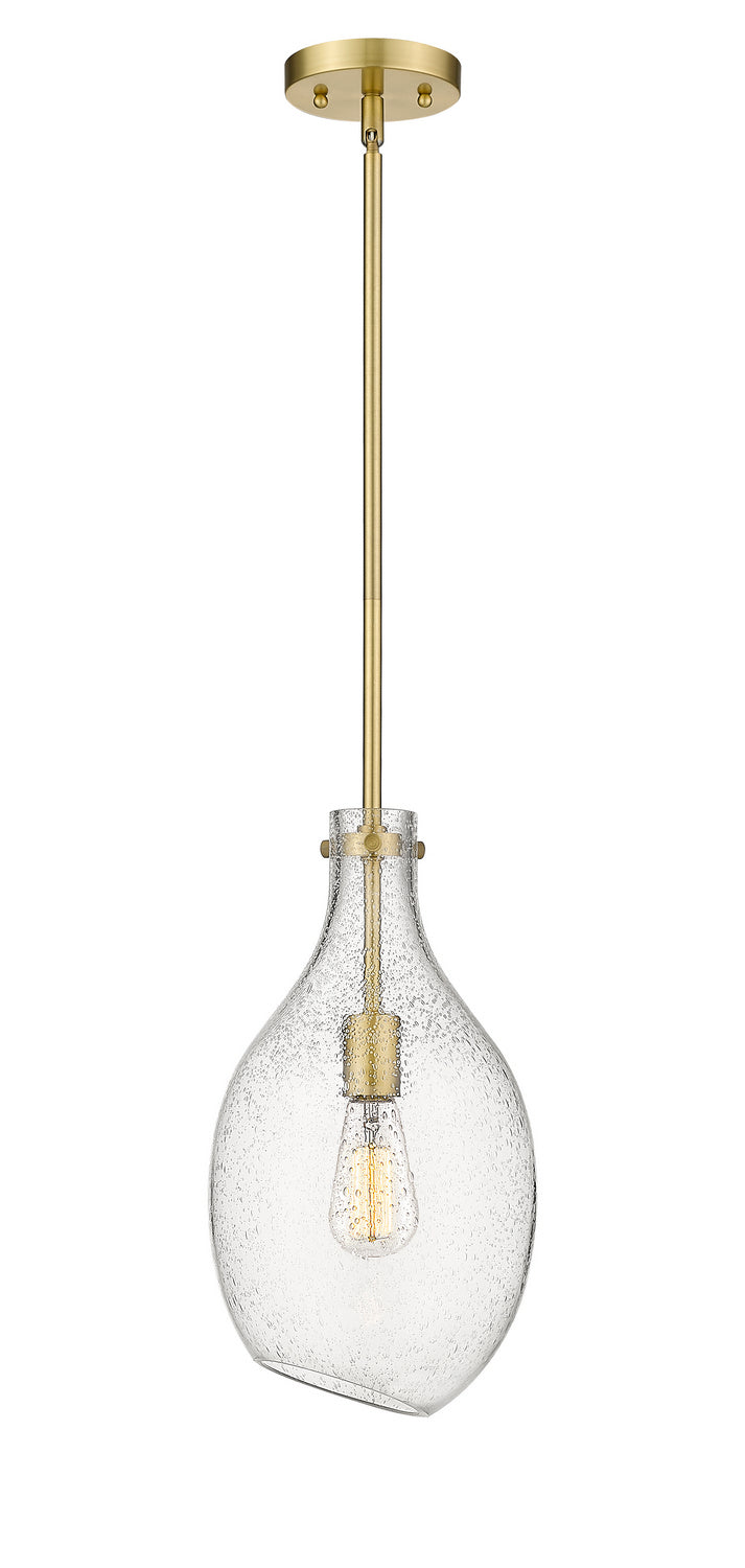 Innovations Norwalk 493-1S-SG-G554-9-LED Pendant Light - Satin Gold