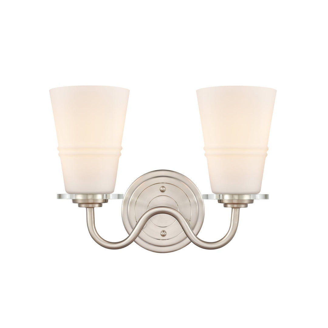 Innovations 421-2W-SN-G4211 Bath Vanity Light 14 in. wide - Satin Nickel