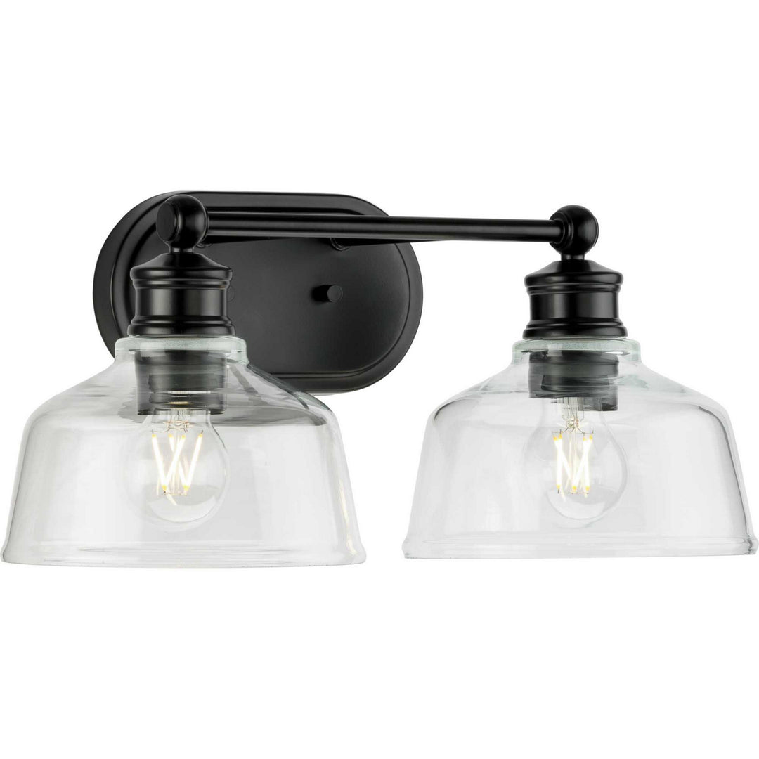 Progress Singleton P300396-31M Bath Vanity Light 23 in. wide - Matte Black