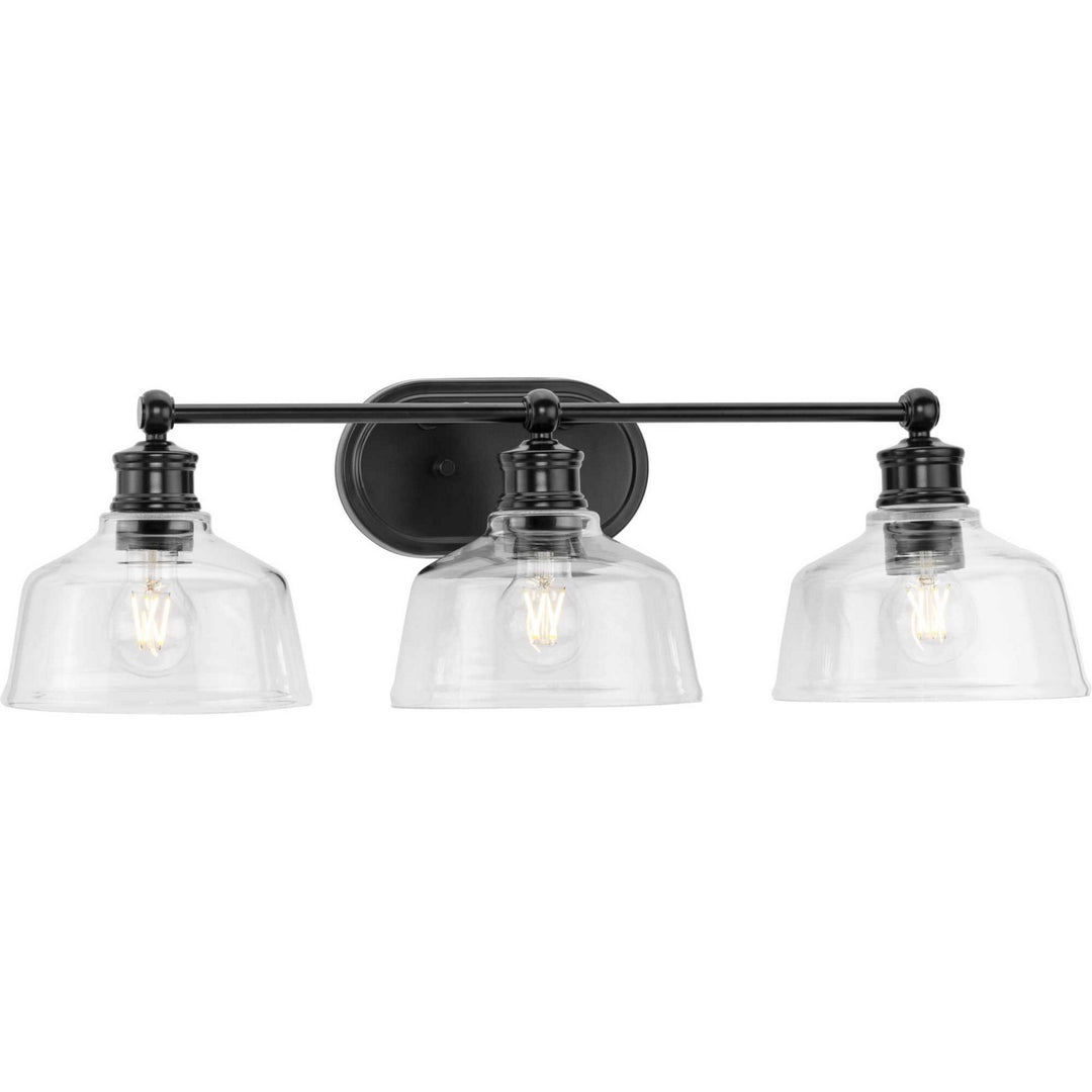 Progress Singleton P300397-31M Bath Vanity Light 8 in. wide - Matte Black