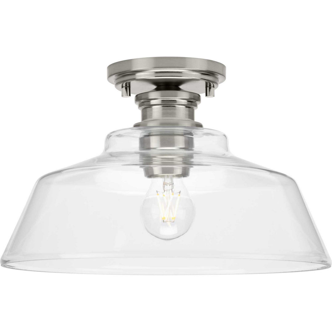 Progress Singleton P350227-009 Ceiling Light - Brushed Nickel