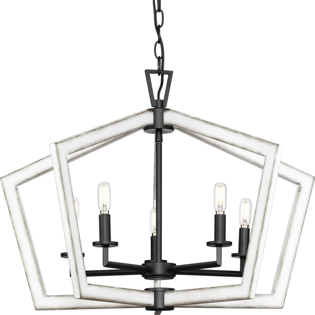 Progress Galloway P400301-31M Chandelier Light - Matte Black