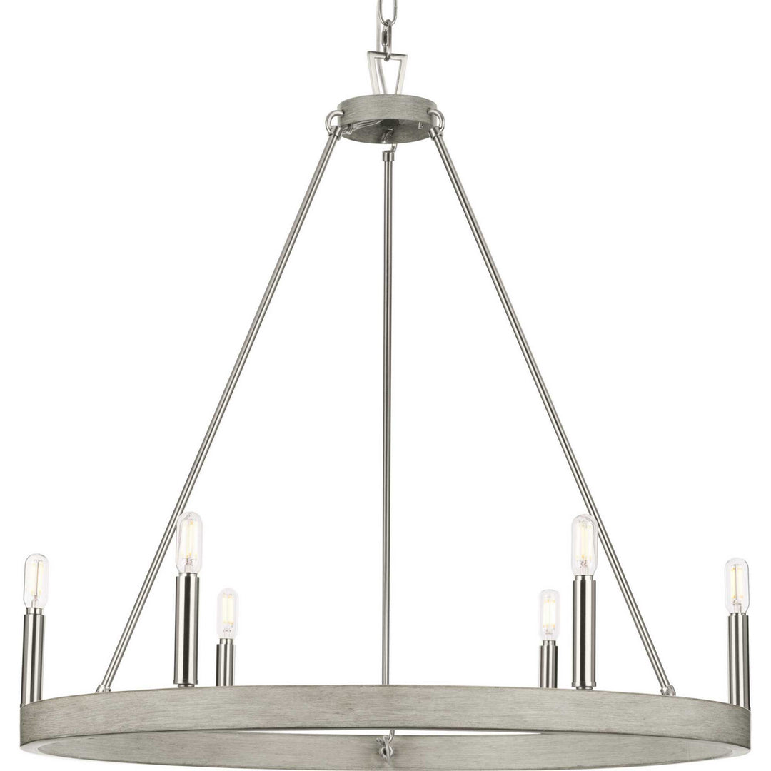 Progress Galloway P400302-009 Chandelier Light - Brushed Nickel
