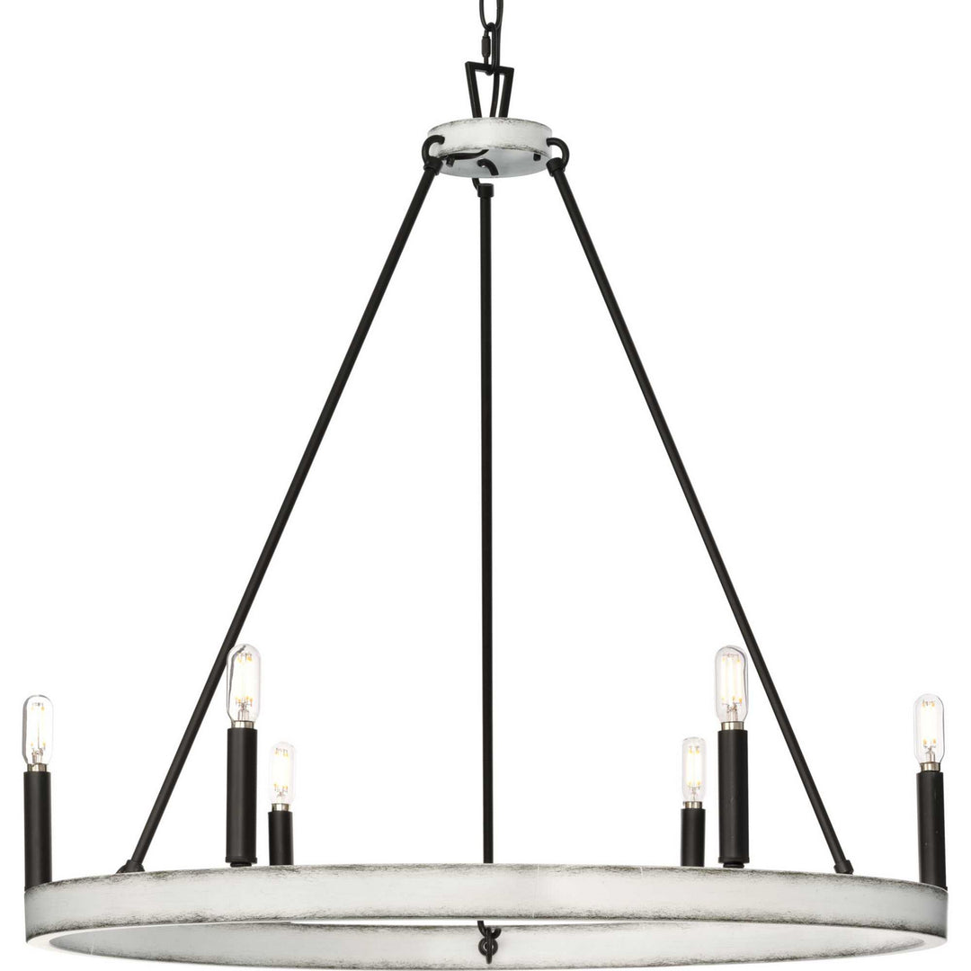 Progress Galloway P400302-31M Chandelier Light - Matte Black