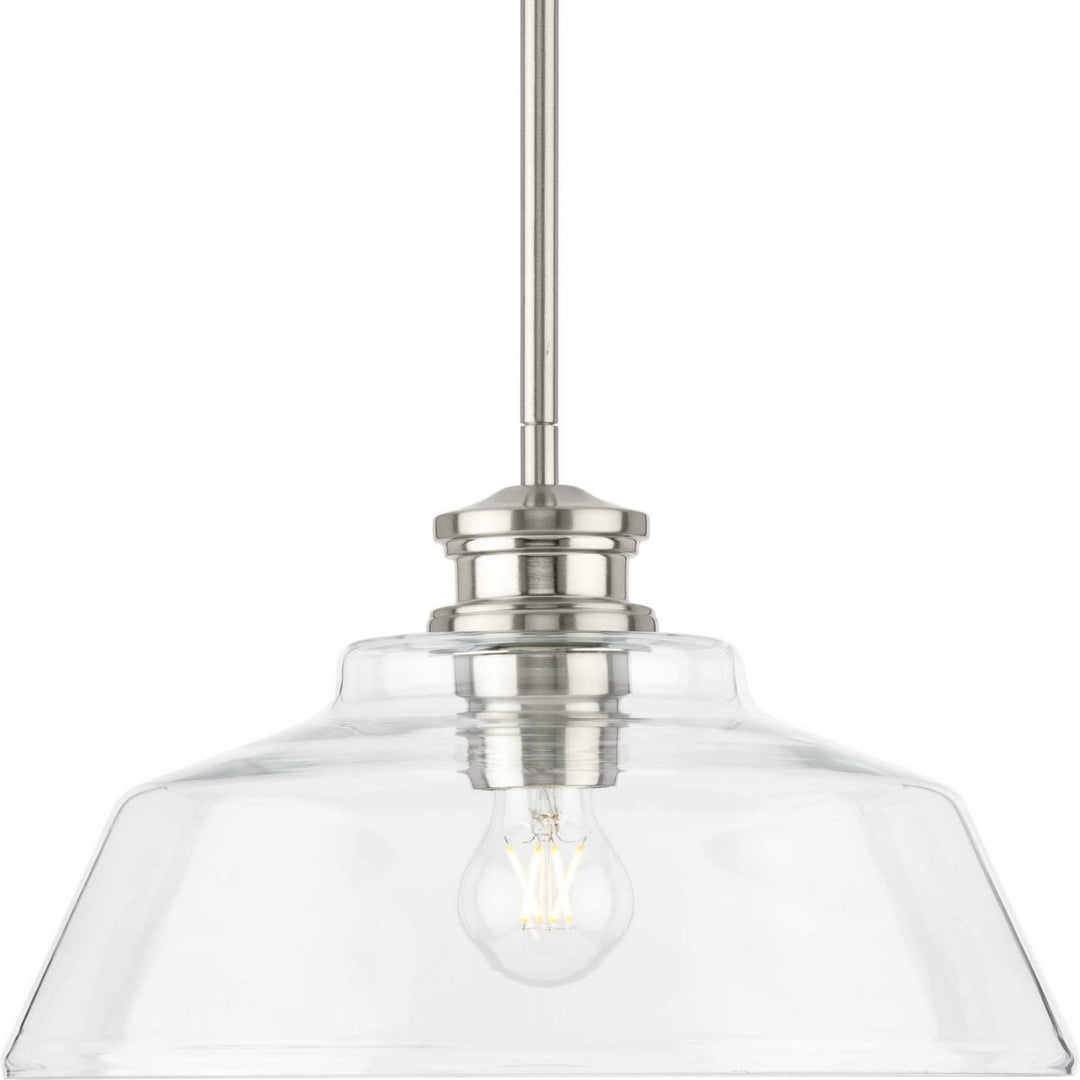 Progress Singleton P500381-009 Pendant Light - Brushed Nickel