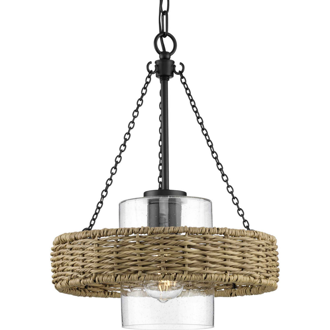 Progress Lighting P550126-31M Pembroke One Light Outdoor Pendant Outdoor Black