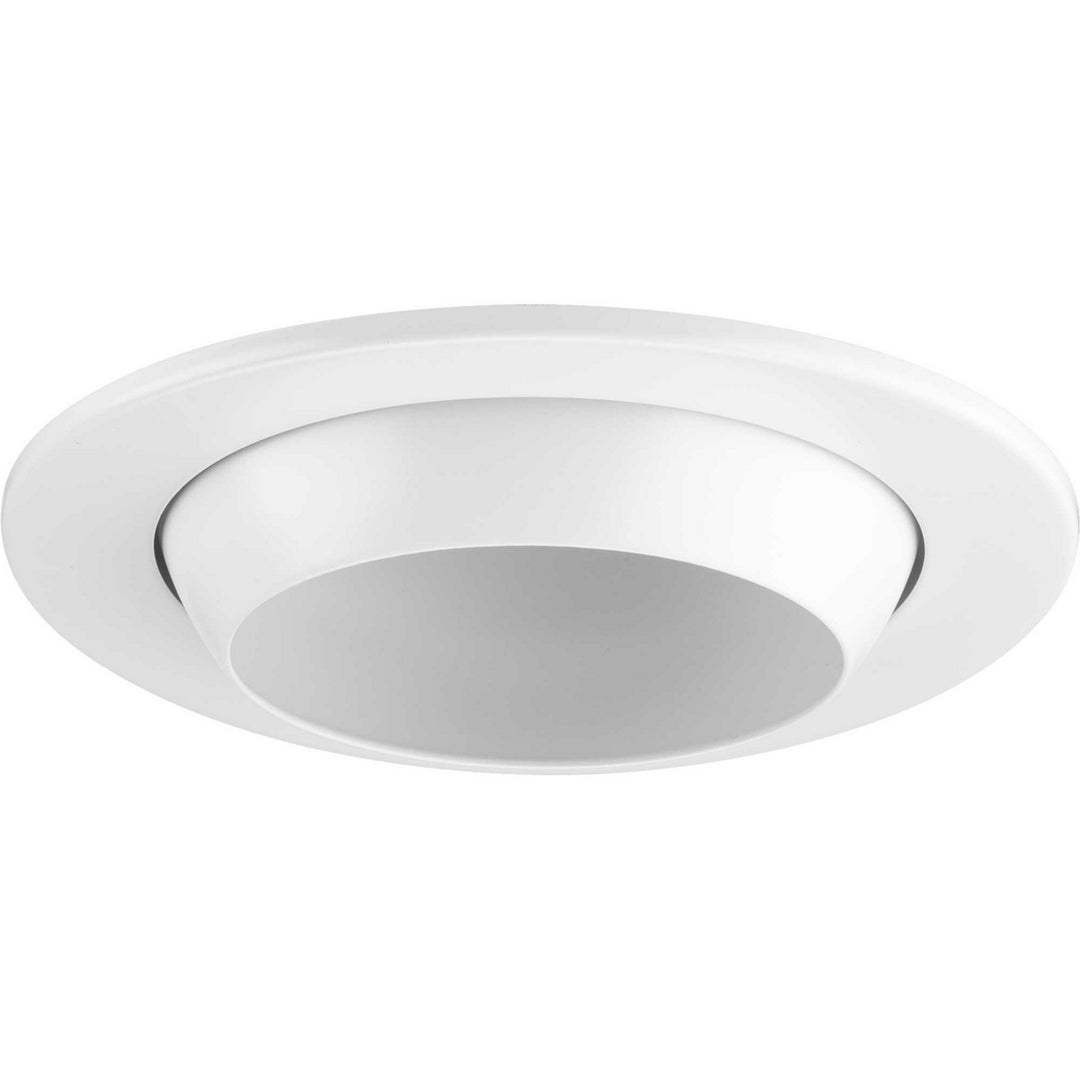 Progress Lighting P804003-028 4In Recessed One Light Eyeball Trim Recessed Light White