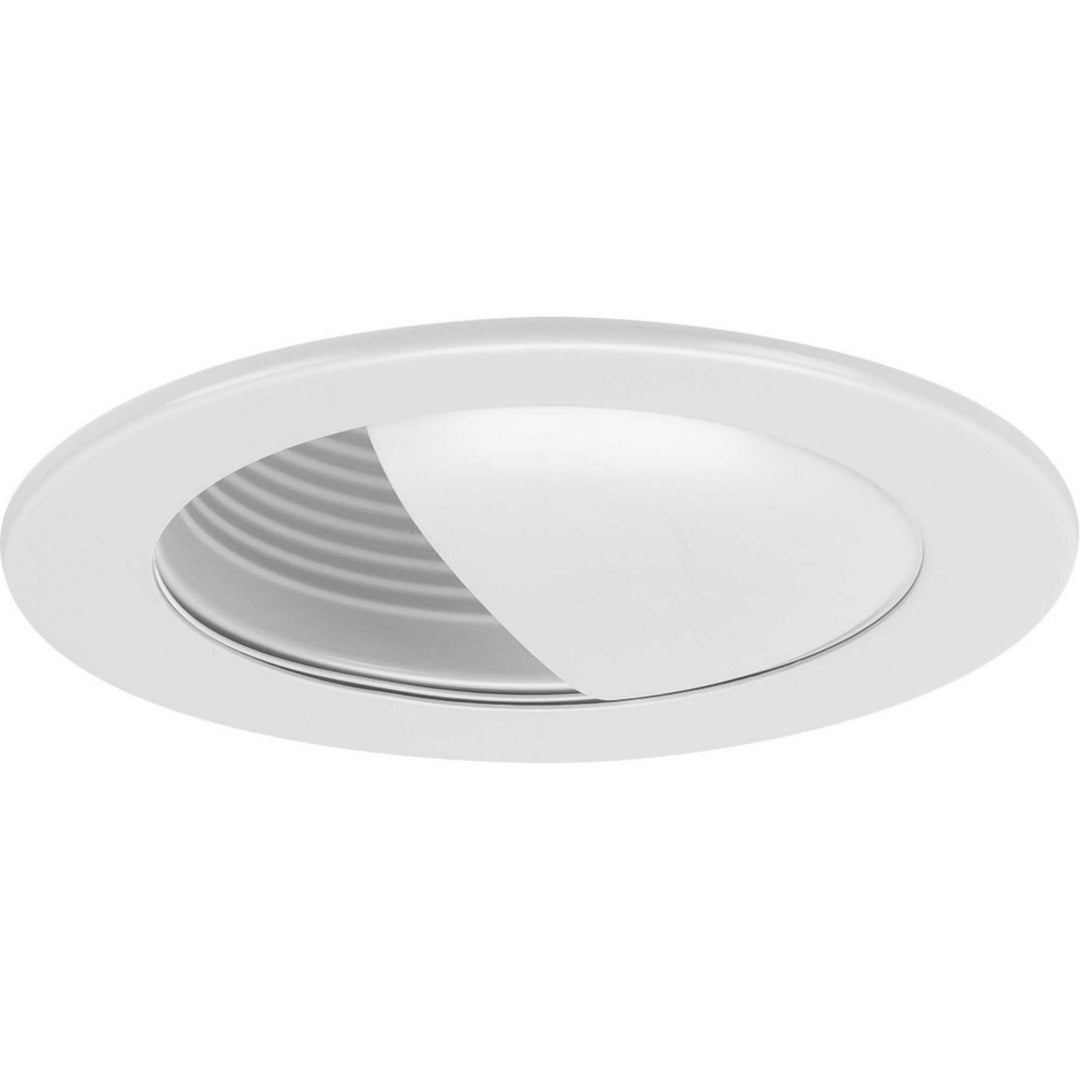 Progress Lighting P804004-028 4In Recessed One Light Wall Wash Trim Recessed Light White