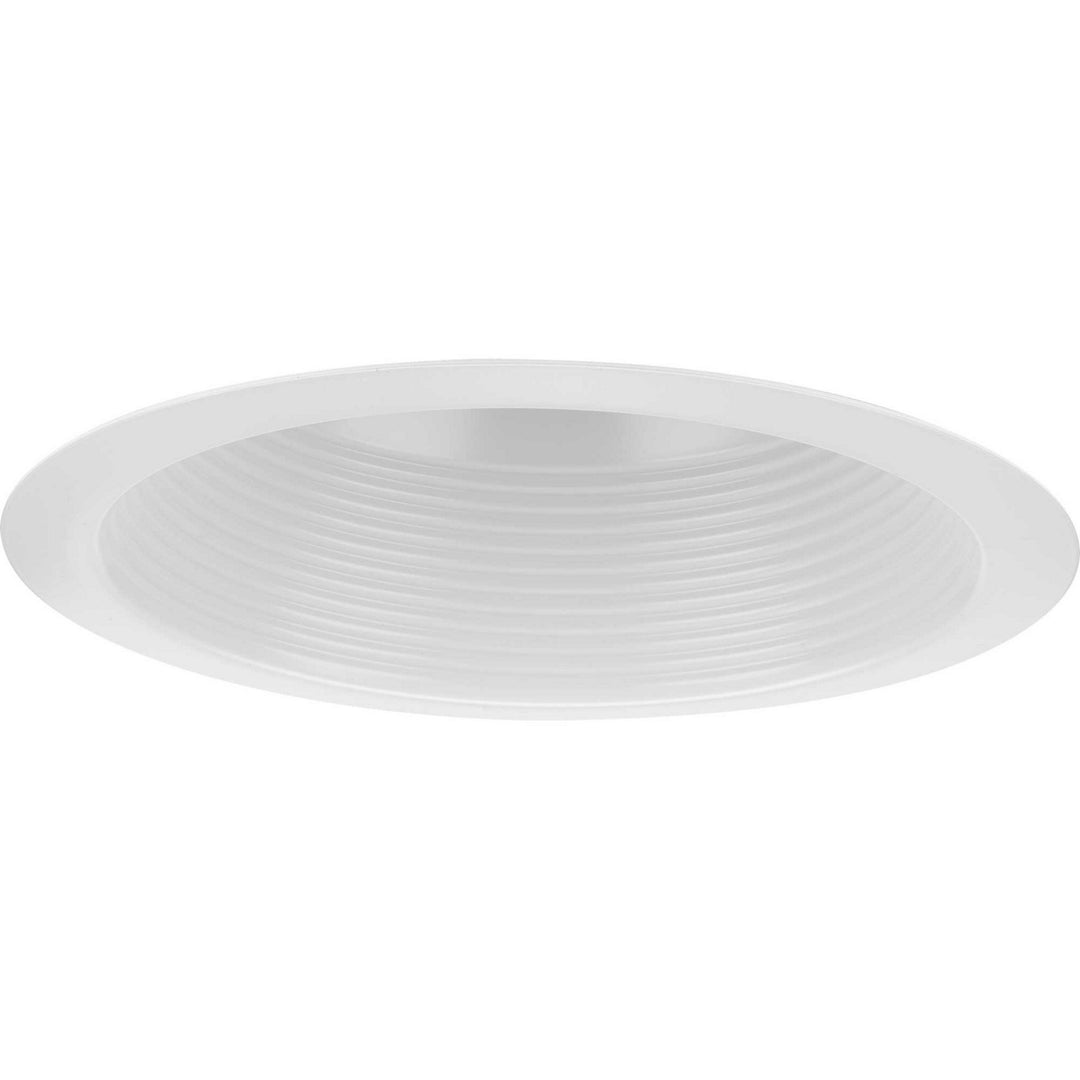 Progress Lighting P806006-028 6In Recessed Shallow One Light Baffle Trim Recessed Light White