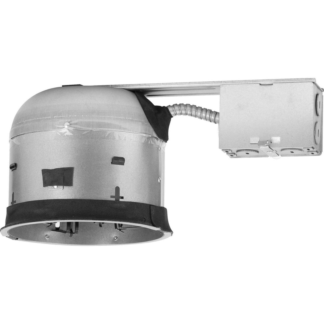 Progress Lighting P806S-R-MD-ICAT 6In Recessed Shallow One Light Shlw Rmdl Icat Hsg Recessed Light Pewter, Nickel, Silver