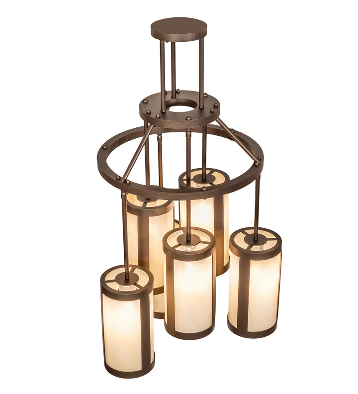 Meyda Tiffany Cartier 246113 Chandelier Light - Bronze