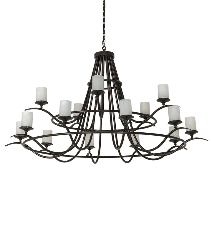 Meyda Tiffany Octavia 248630 Chandelier Light - Timeless Bronze