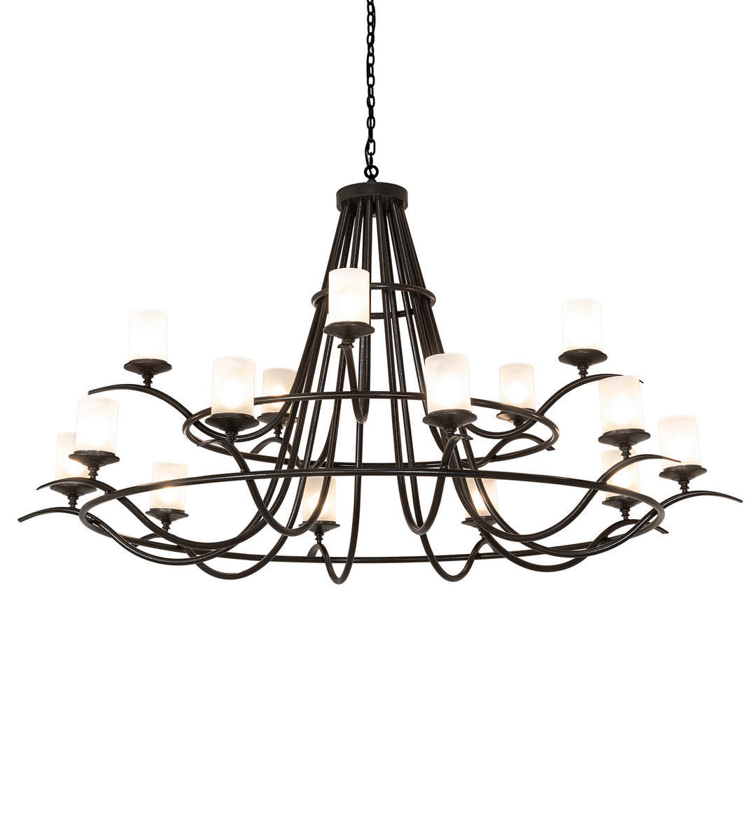 Meyda Tiffany Octavia 248630 Chandelier Light - Timeless Bronze