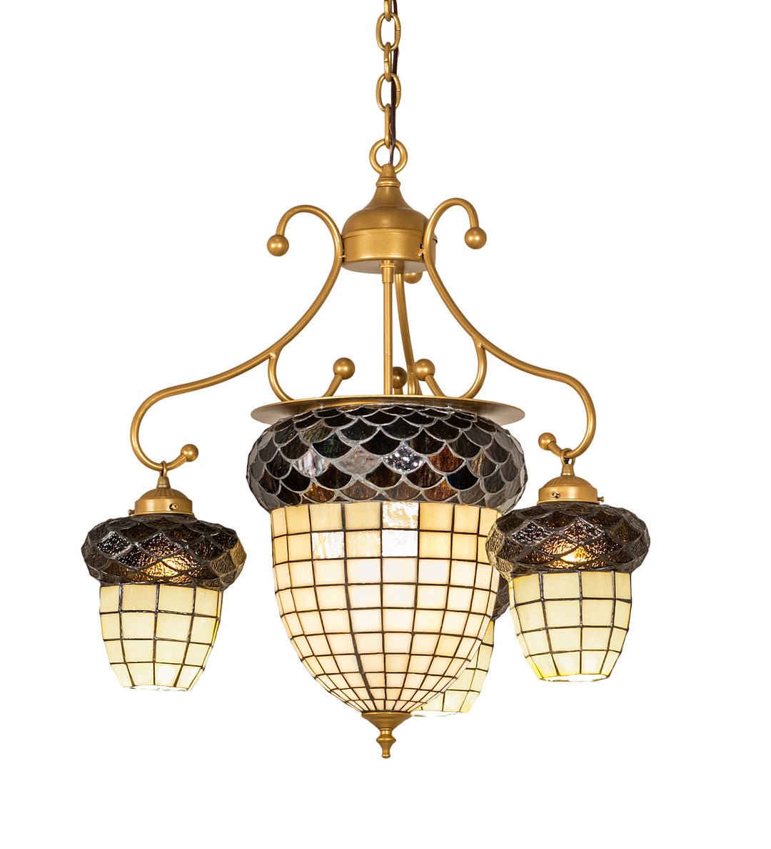 Meyda Tiffany Acorn 250424 Chandelier Light -