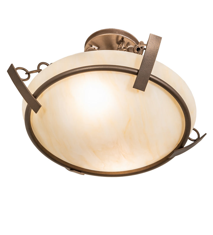 Meyda Tiffany Covina 251128 Ceiling Light - Bronze
