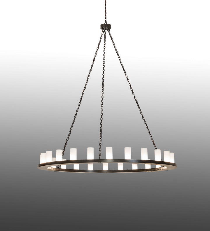 Meyda Tiffany Loxley 254863 Chandelier Light - Timeless Bronze