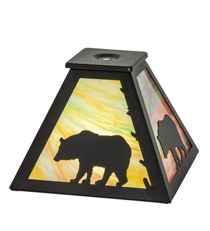 Meyda Tiffany Lighting 29750 Lone Bear Shade Lamp Shade Black