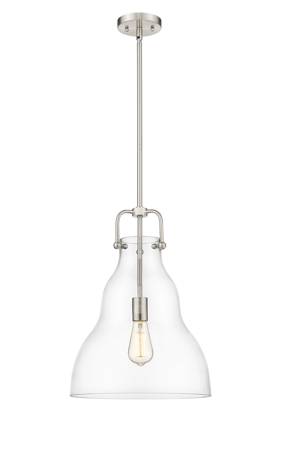 Innovations Haverhill 494-1S-SN-G592-14 Pendant Light - Brushed Satin Nickel
