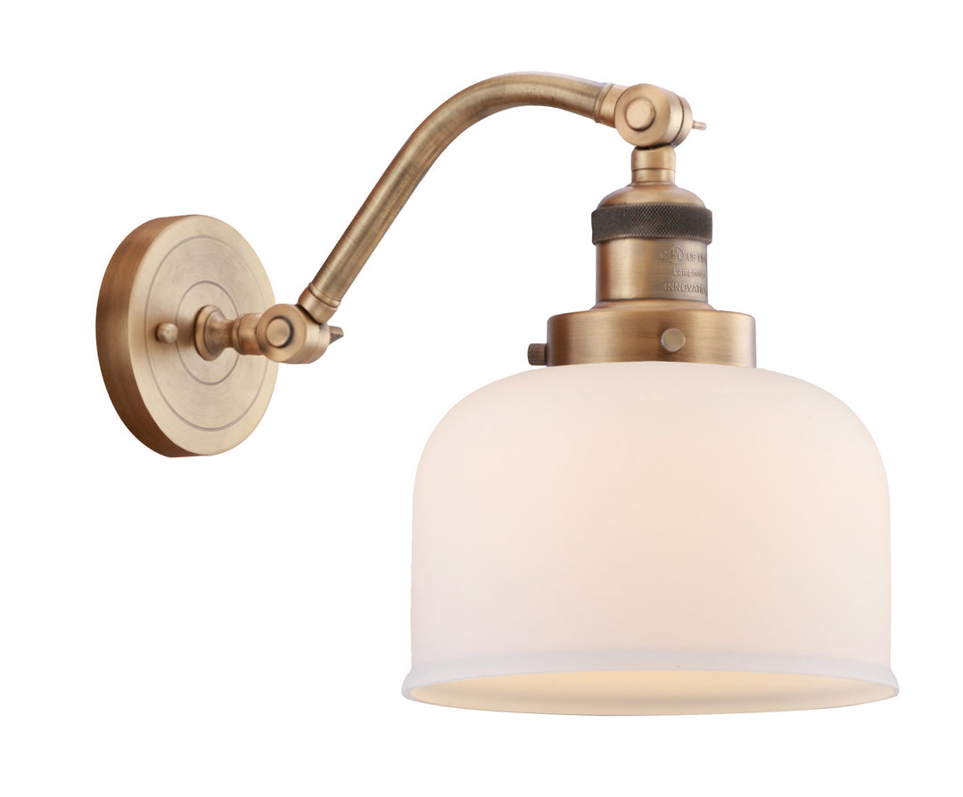 Innovations Franklin Restoration 515-1W-BB-G71-LED Wall Sconce Light - Brushed Brass