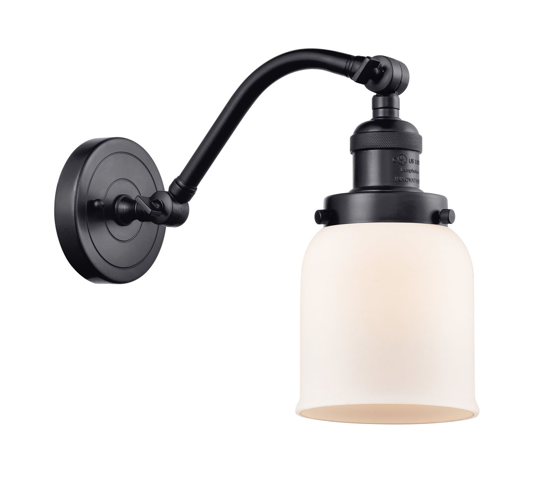 Innovations Franklin Restoration 515-1W-BK-G51 Wall Sconce Light - Matte Black