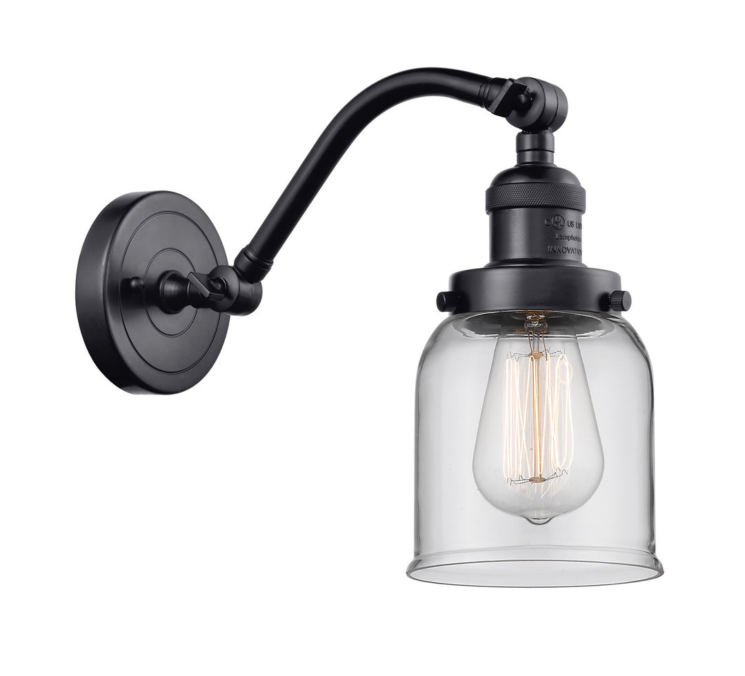 Innovations Franklin Restoration 515-1W-BK-G52 Wall Sconce Light - Matte Black